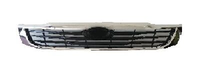 Parrilla/grilla Toyota Hilux Negro Con Aro Metalizado 2012/2015 Alternativo