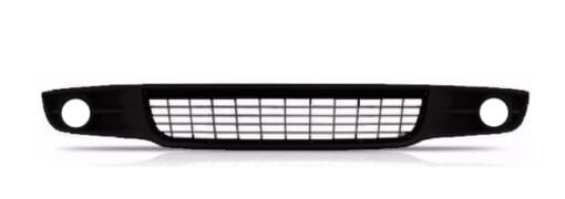 Parrilla/grilla Fiat Siena 2008/2012 Central De Paragolpe Spoiler Negra P/aux Alternativo